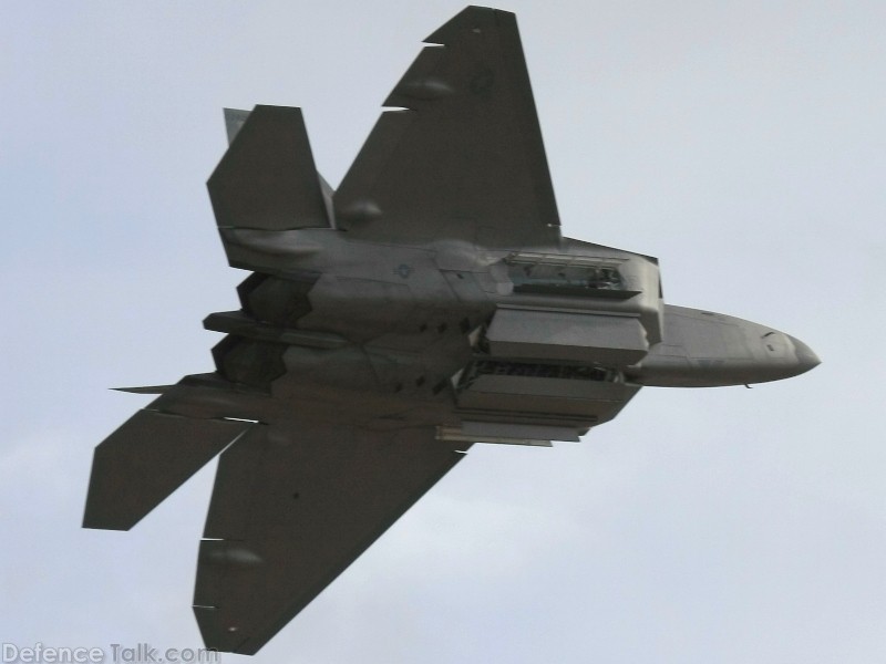 USAF F-22A Raptor Stealth Fighter