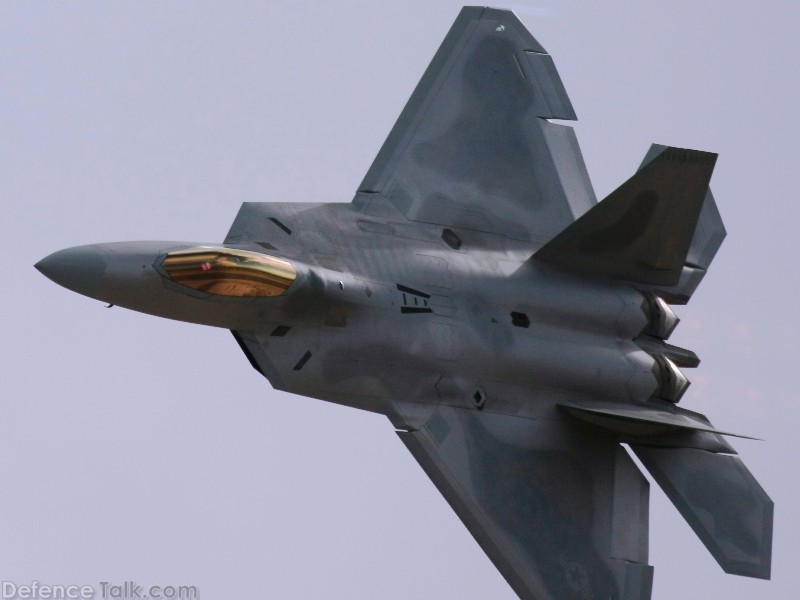 USAF F-22A Raptor Stealth Fighter