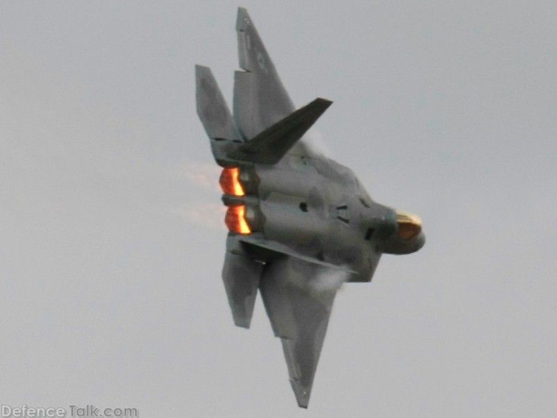 USAF F-22A Raptor Stealth Fighter