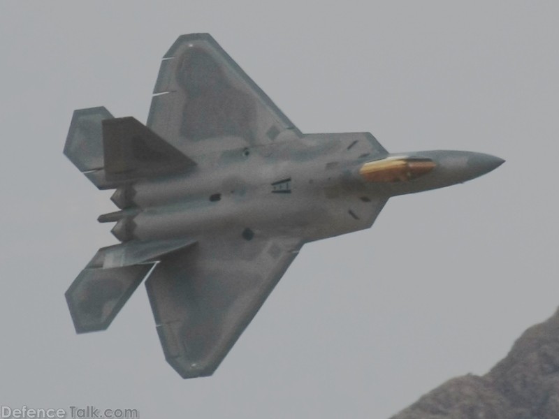 USAF F-22A Raptor Stealth Fighter