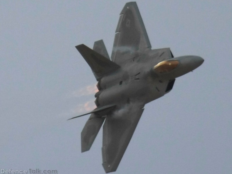 USAF F-22A Raptor Stealth Fighter