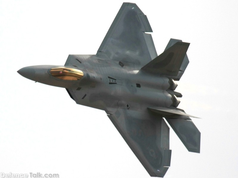 USAF F-22A Raptor Stealth Fighter