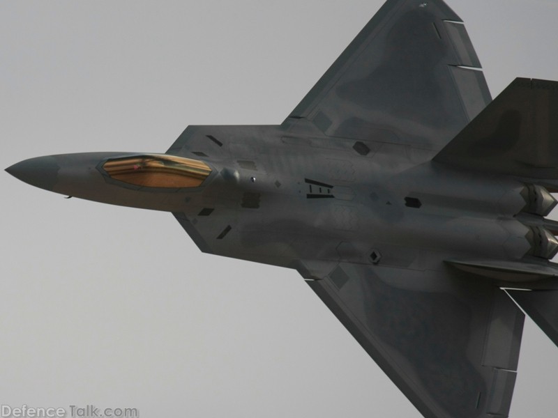 USAF F-22A Raptor Stealth Fighter