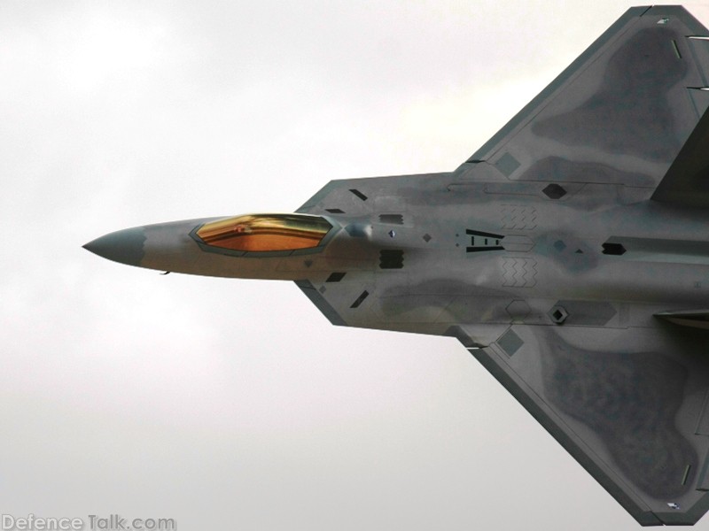 USAF F-22A Raptor Stealth Fighter