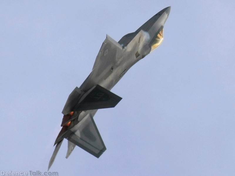 USAF F-22A Raptor Stealth Fighter