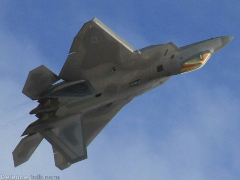 USAF F-22A Raptor Stealth Fighter