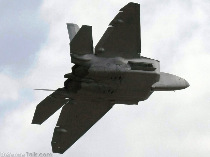 USAF F-22A Raptor Stealth Fighter