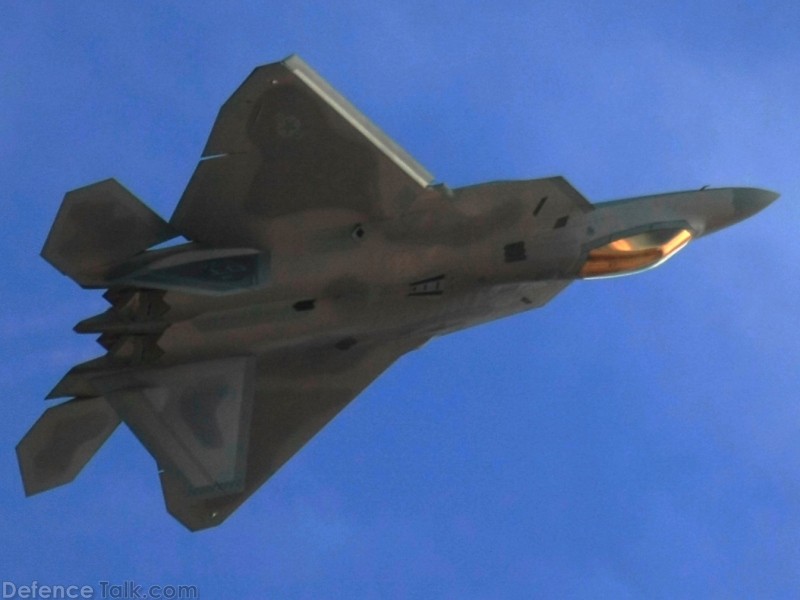 USAF F-22A Raptor Stealth Fighter