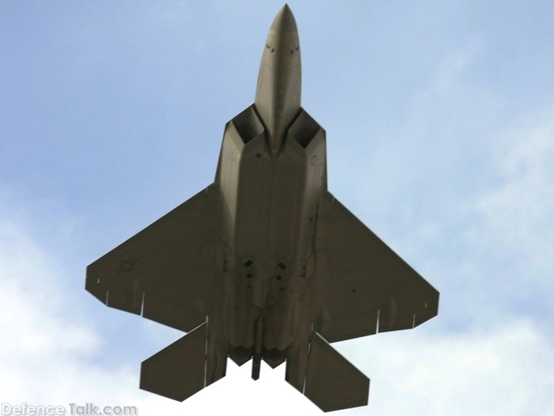 USAF F-22A Raptor Stealth Fighter