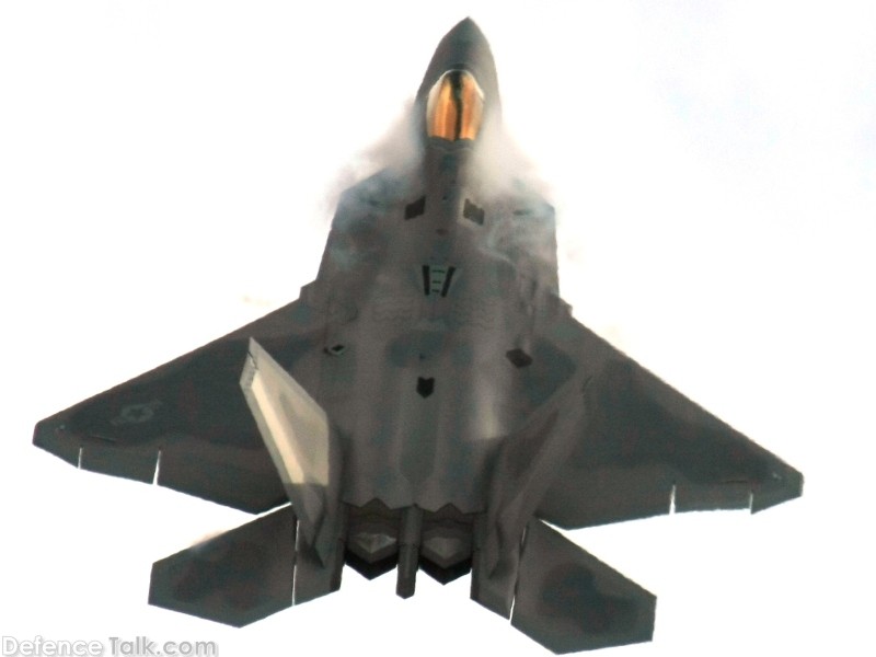 USAF F-22A Raptor Stealth Fighter