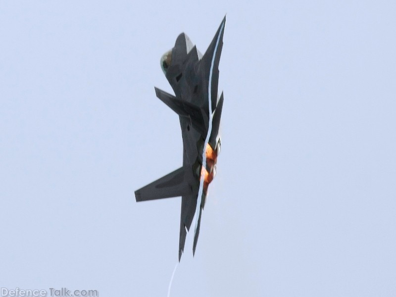 USAF F-22A Raptor Stealth Fighter