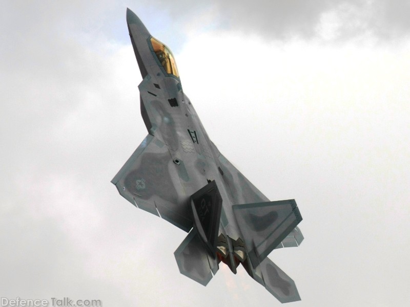 USAF F-22A Raptor Stealth Fighter