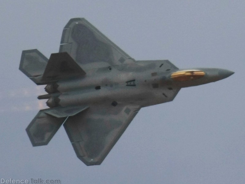 USAF F-22A Raptor Stealth Fighter