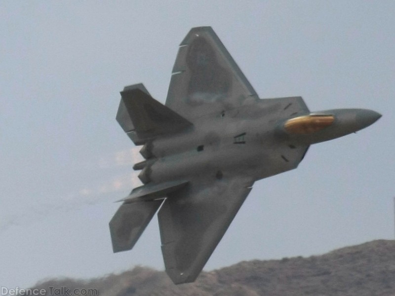 USAF F-22A Raptor Stealth Fighter