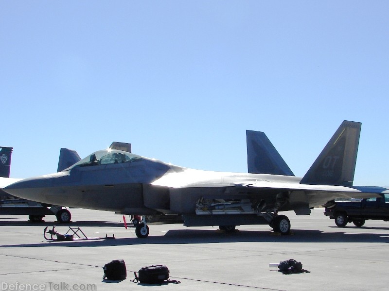 USAF F-22A Raptor Stealth Fighter