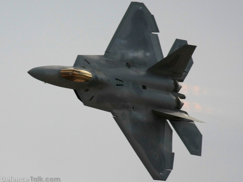 USAF F-22A Raptor Stealth Fighter