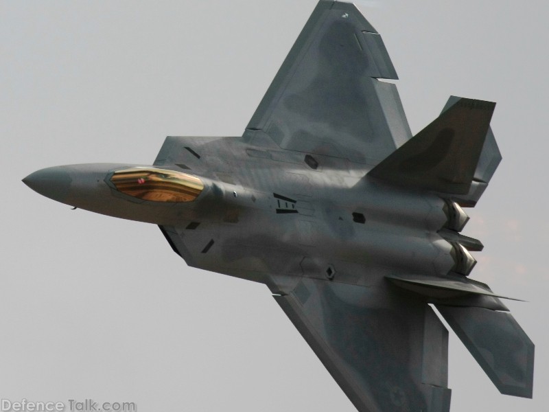 USAF F-22A Raptor Stealth Fighter