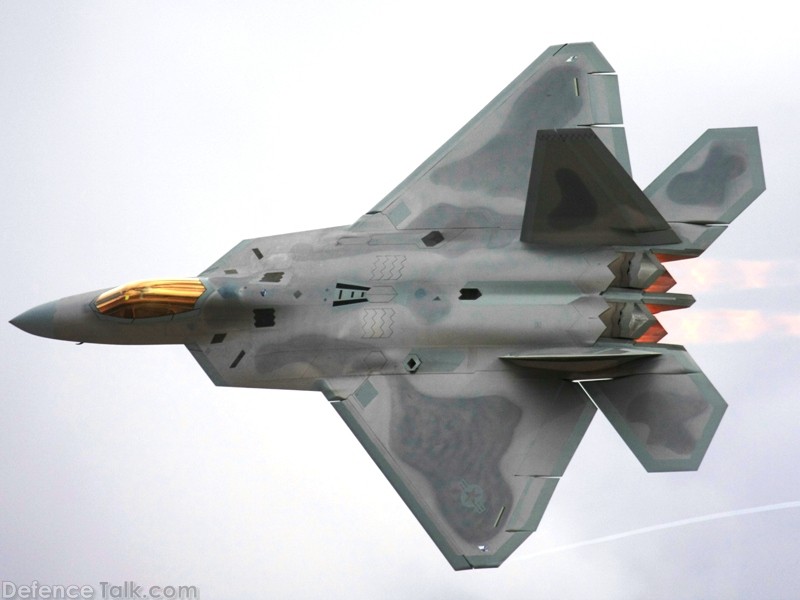 USAF F-22A Raptor Stealth Fighter