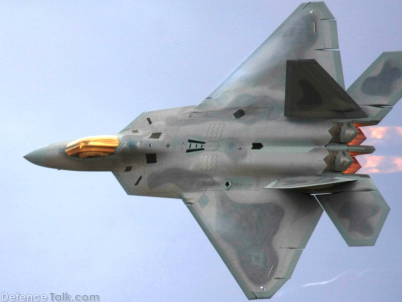 USAF F-22A Raptor Stealth Fighter