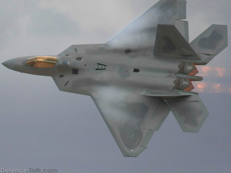 USAF F-22A Raptor Stealth Fighter