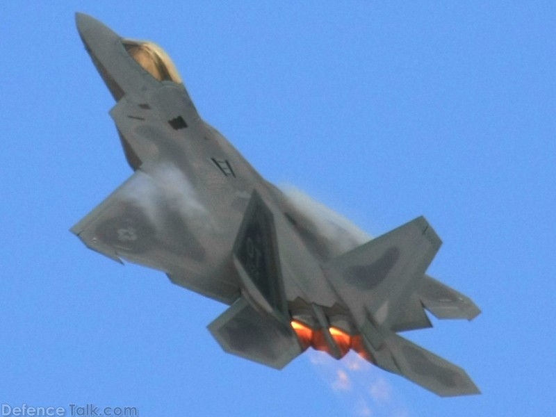 USAF F-22A Raptor Stealth Fighter