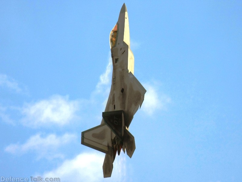 USAF F-22A Raptor Stealth Fighter