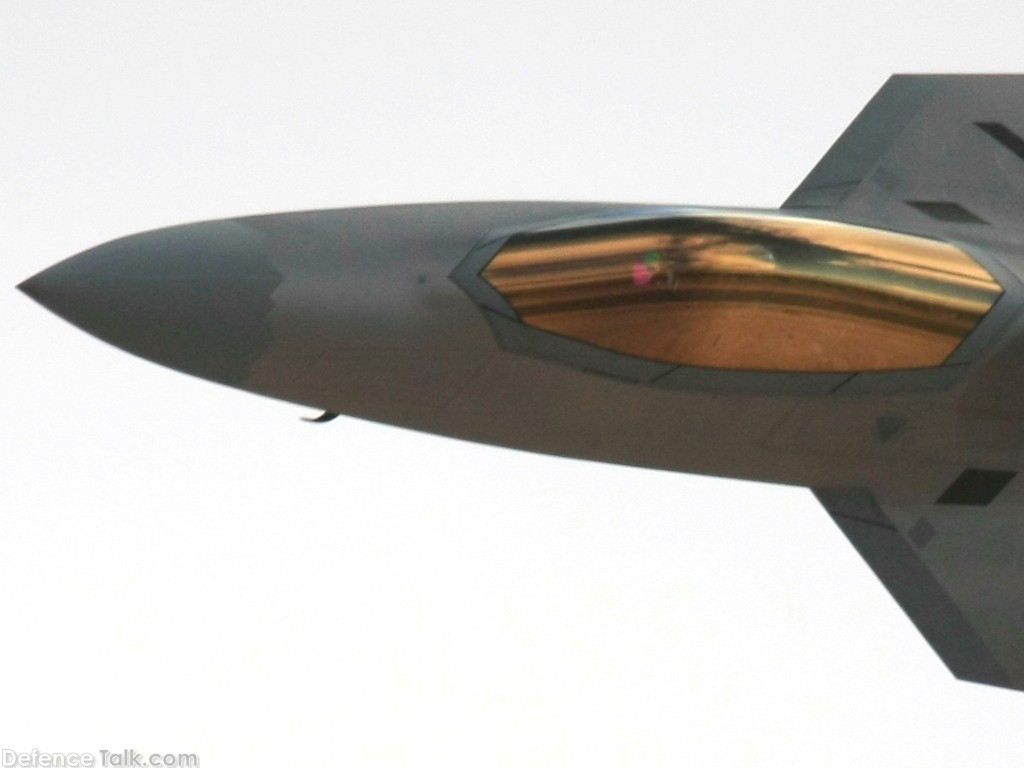 USAF F-22A Raptor Stealth Fighter