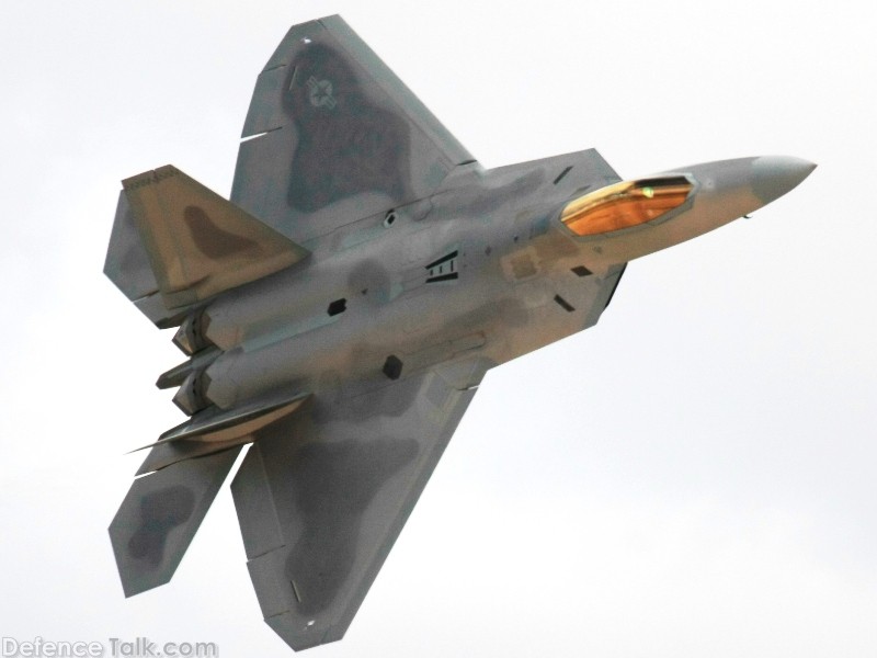 USAF F-22A Raptor Stealth Fighter