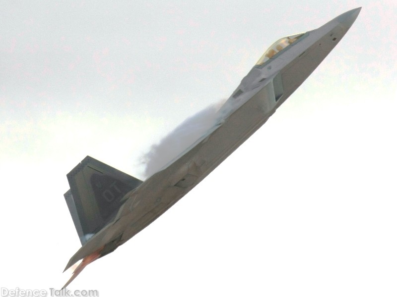 USAF F-22A Raptor Stealth Fighter