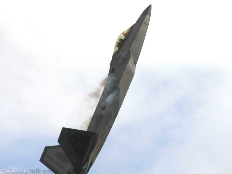 USAF F-22A Raptor Stealth Fighter