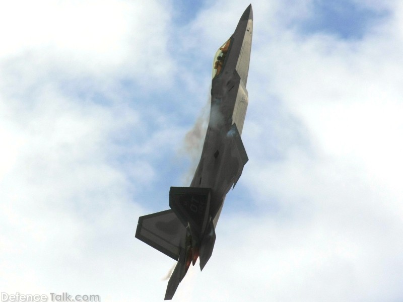 USAF F-22A Raptor Stealth Fighter