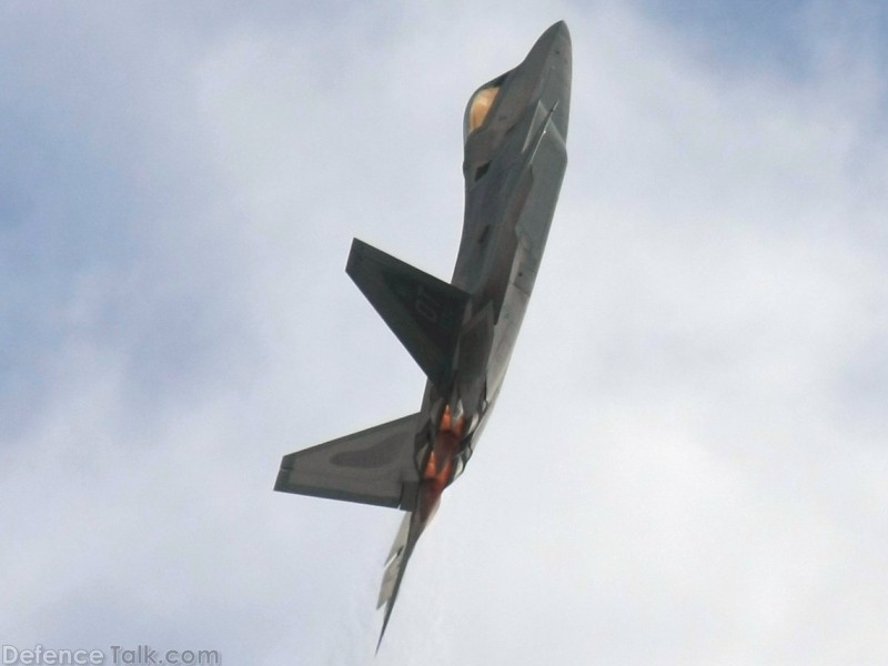 USAF F-22A Raptor Stealth Fighter