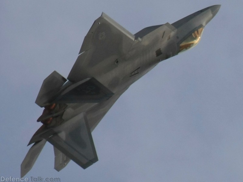 USAF F-22A Raptor Stealth Fighter