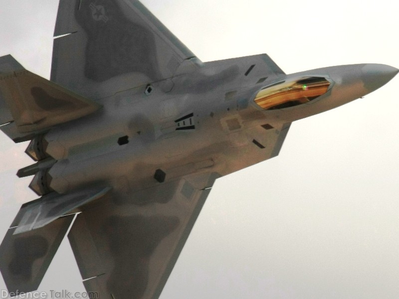 USAF F-22A Raptor Stealth Fighter