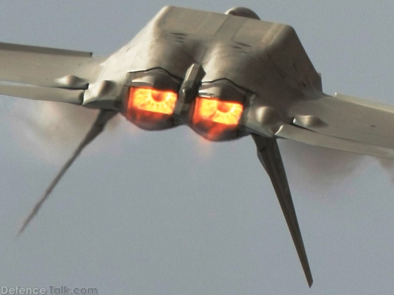 USAF F-22A Raptor Stealth Fighter