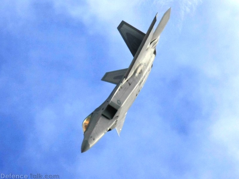 USAF F-22A Raptor Stealth Fighter