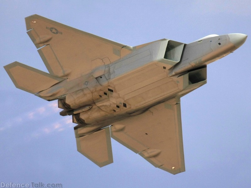 USAF F-22A Raptor Stealth Fighter