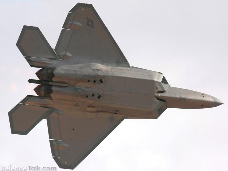 USAF F-22A Raptor Stealth Fighter