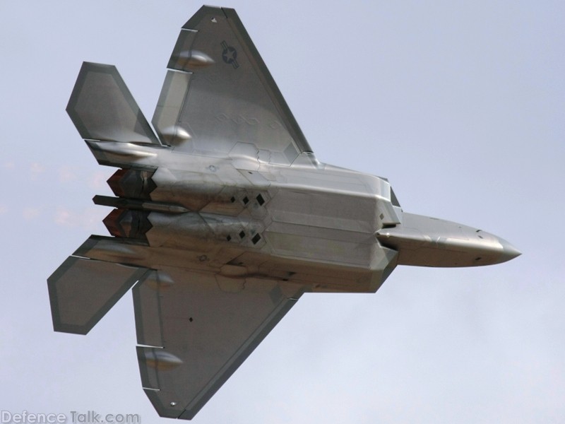 USAF F-22A Raptor Stealth Fighter