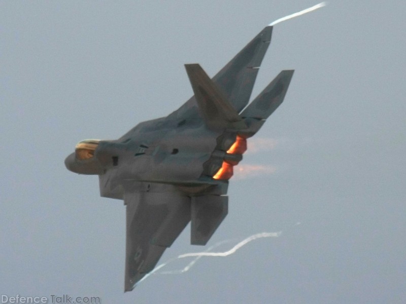 USAF F-22A Raptor Stealth Fighter