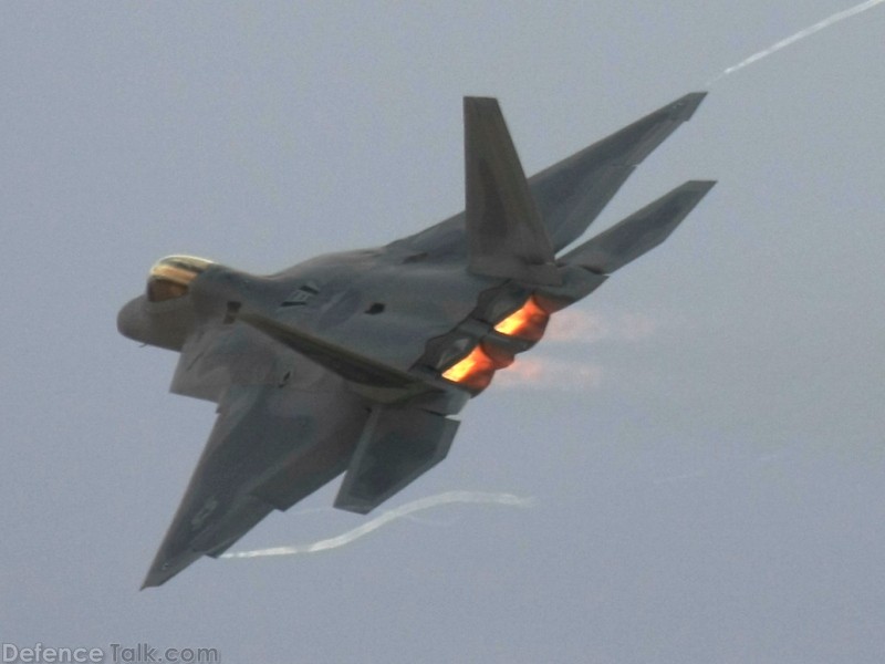 USAF F-22A Raptor Stealth Fighter