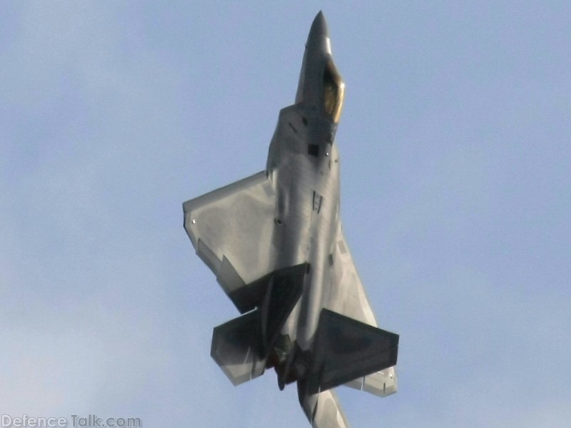 USAF F-22A Raptor Stealth Fighter