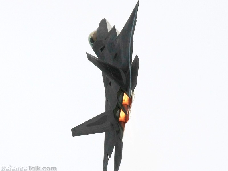 USAF F-22A Raptor Stealth Fighter