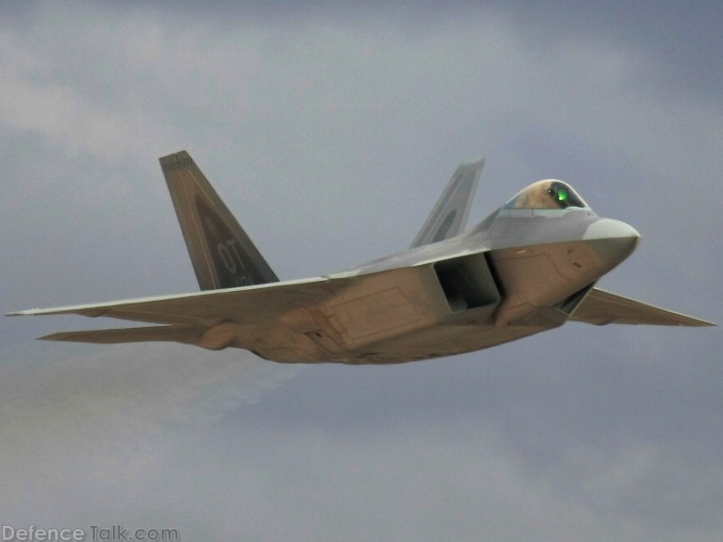 USAF F-22A Raptor Stealth Fighter