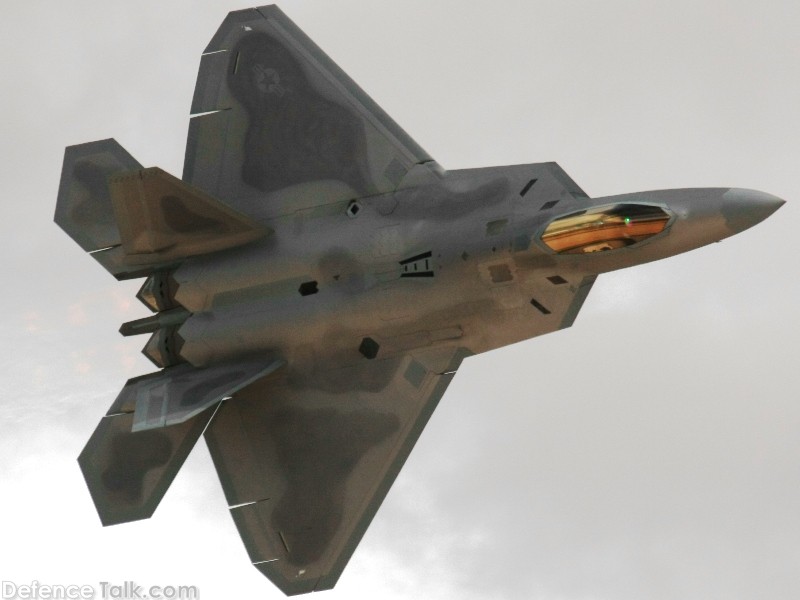 USAF F-22A Raptor Stealth Fighter