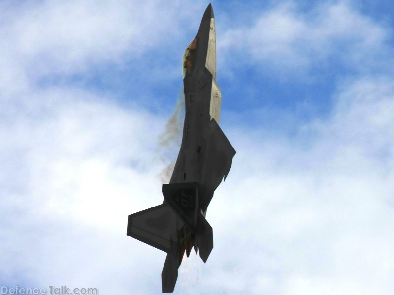 USAF F-22A Raptor Stealth Fighter