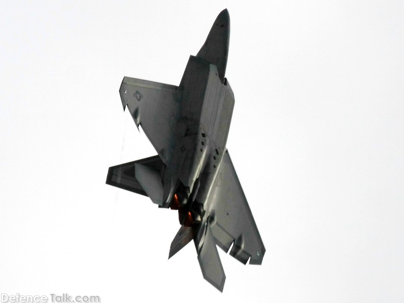 USAF F-22A Raptor Stealth Fighter