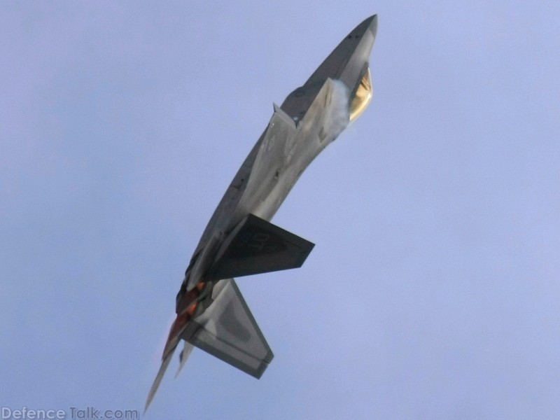 USAF F-22A Raptor Stealth Fighter