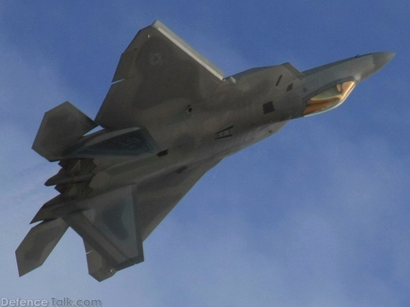 USAF F-22A Raptor Stealth Fighter