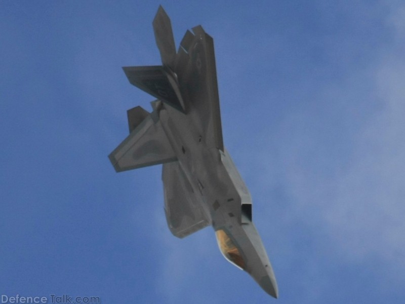 USAF F-22A Raptor Stealth Fighter